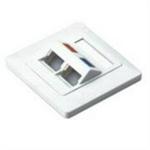 UniQue Angled Face Plate Dual Port With Shuttle