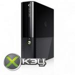 XBOX 360 Slim 4gb Matt  X360key / Xk3y Console New Black