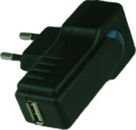 Ft USB AC wall charger for iPod (Black)