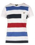 Voi Jeans Pocketed T-shirt  White