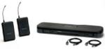 Shure PG188E/PG185 Dual Lavalier Wireless System