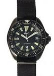 MWC Black PVD Automatic Military Divers Watch