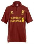 Warrior Red Liverpool FC Home Junior Jersey