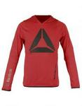 Reebok Fitness Delta Hoodie  Red