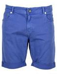Linx Royal Blue Slim Stretch Shorts Royal Blue