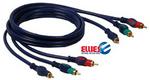 Ellies 3RCA To 3RCA 3m Component Cable