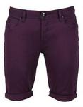 Lee Purple Knox Slim Fit Chino Shorts