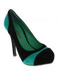 Launch Stiletto Heels Green