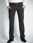 Yake Pinstripe Smart Casual Pants Charcoal