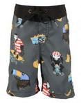 Billabong Jungle Jive Baggy Shorts  Grey