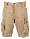 Ringspun 6 Pocket Cargo Shorts Brown