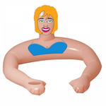 Paladone Inflatable Bath Buddies Babe Blue