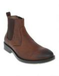 Hush Puppies Metal Ankle Boots  Brown