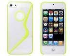 Dual Color S Pattern Protective Case For Iphone 5