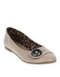 Tamaris Buttoned Detail Pumps Nude