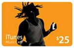 Apple iTunes $25 Music Store Voucher