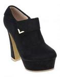 Urban Zone Suede Ankle Boots  Black