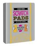 Color Worn Scratch Pads - Large Set Of Three Pads With Scratch-off Covers