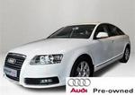 Audi 2009 A6 2.0t Fsi Multitronic Automatic Ibis White With Ice Silver Side Blade 83115km
