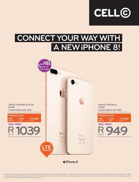 cell c apple iphone deals