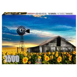 Sunflowers In Clarens 1500 Piece Jigsaw Puzzle