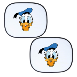 Car Sun Shades - Cartoon - Donald Duck Face