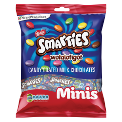 - Smarties MINI Bag Milk Chocolate Sweets 32X152G