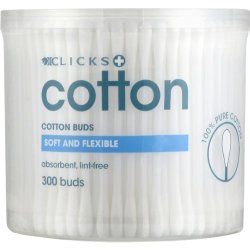 Clicks 300 Cotton Buds