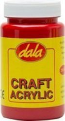 Dala Craft Acrylic Paint 250ML Red