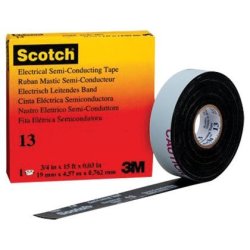 Scotch 13 Self Fusing Semi Conductive Tape 18MM X 4.5M