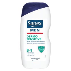 Sanex Shower Gel 500ML - Sensitive Skin For Men