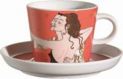 Arzberg Lovers Tango Cup And Saucer multicolour
