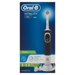 Oral-B Oral B Crossaction Toothbrush Black
