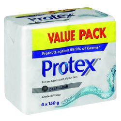 Protex - Soap Value Added Pack Deep Clean 4X150G