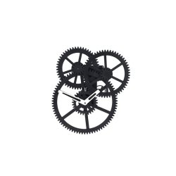 Kikkerland Triple Gear Wall Clock Prices | Shop Deals Online