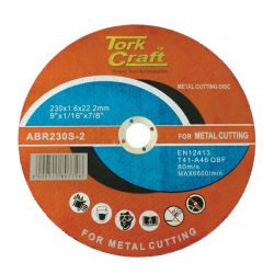 Cutting Disc Steel And Ss 230X1.6X22.22MM - 5 Pack