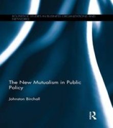 The New Mutualism In Public Policy Paperback