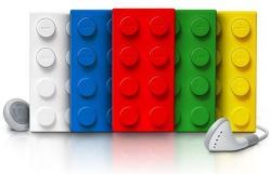 Lego Inspired Mp3 Player