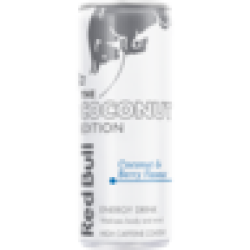 Coconut & Berry Energy Drink Can 250ML