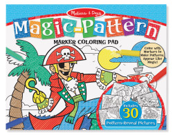 Melissa & Doug Blue Magic Pattern Colouring Pad