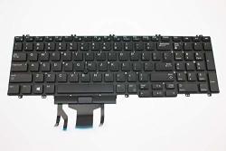 Ndliulei New Us Black Backlit Keyboard Without Frame Replacement For Dell Precision 3530 M3530 7530 M7530 M7730 7730 Light Backlight