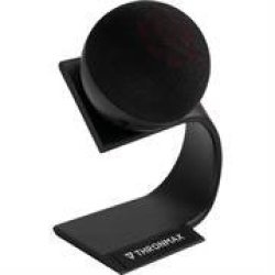 Fireball Cardioid USB Microphone Colour: Black - For Voip & Basic Content Creation Low-profile Design Cardioid Polar Pattern Minimizes Room For Mac And