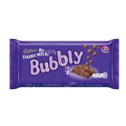 CADBURY - Dairy-milk Bubbly-cocolate Slab 150G Original