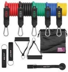 Sports 11 Piece Resistance Band Exercise Kit