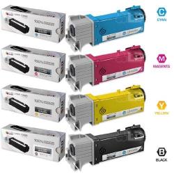 LD Products Ld Compatible Toner Cartridge Replacement For Dell Color Laser 1320C High Yield Black Cyan Magenta Yellow 4-PACK