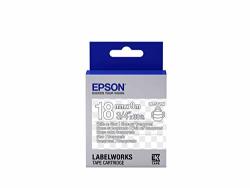 Epson LK-5TWN Label-making Tape-label-making Tapes Transparent White Labelworks LW-1000P Labelworks LW-400LABELWORKS LW-400VP Labelworks LW-600P Labelworks LW-700 Blister 9M 18MM
