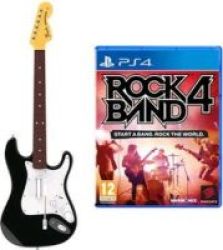 Mad Catz Rock Band 4 - Guitar Software Bundle Playstation 4 Blu-ray Disc