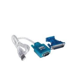 USB2SER USB To 9 Pin Serial Cable 1.8M + 9 Pin To 25 Pin Converter