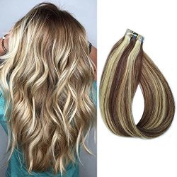 Deals On Myhairstylist Tape In Hair Extensions 16 Seamless Skin