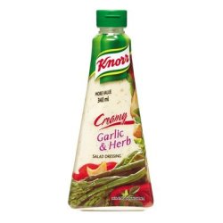 Creamy Garlic & Herb Salad Dressing 340ML